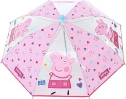 Peppa Pig Rainy Days Paraplu - Roze -Regenjassenwinkel 1200x939