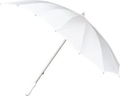 Impliva - Hartvormige Paraplu - UV-Bescherming - Ø 84 Cm - Wit -Regenjassenwinkel 1200x961