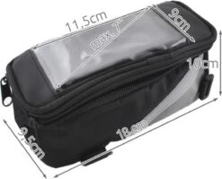 Merkloos 2 IN 1 Poncho En Telefoontas - Luxe Blauw Regenjas-Waterafstotend-Lang Model 135 Cm-Met Koortjes En Ritssluiting-Inclusief Opberg Tas-Geschikt Voor Wandelen, Fietsen, Werk, Hiken En Meer-Regen-Telefoontasje Voor Op De Fiets–Fiets Telefoonhouder–Smart -Regenjassenwinkel 1200x967 3