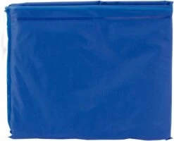 Merkloos Kinder Regen Poncho Blauw -Regenjassenwinkel 1200x974 2