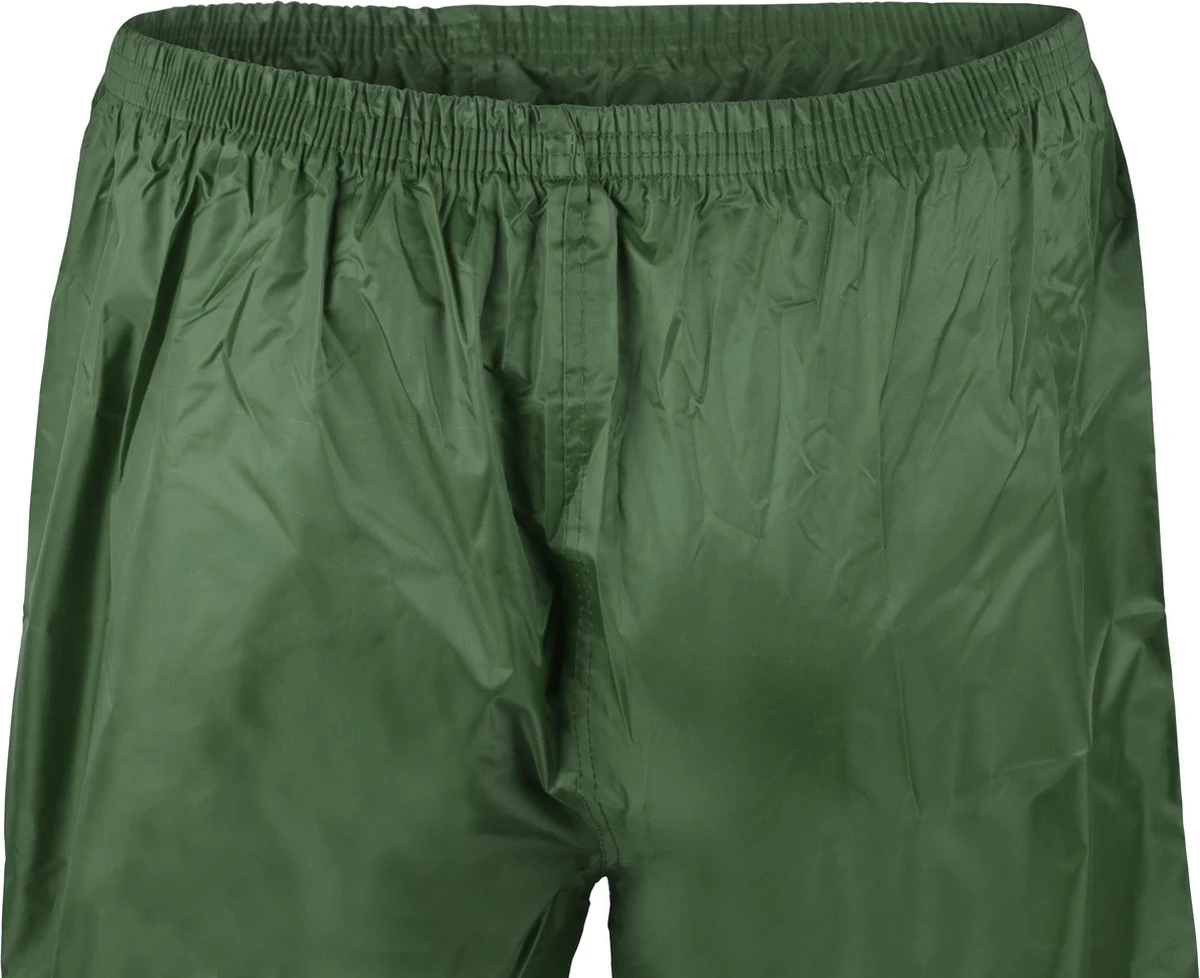 C-Line Regenpak Met Capuchon - Groen - Reflecterend - Nieuw Model - Volwassen Maat XXL 7 C-Line Regenpak Met Capuchon - Groen - Reflecterend - Nieuw Model - Volwassen Maat XXL - Afbeelding 5