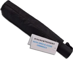 Automatische Stormparaplu - Paraplu – Automatisch, Opvouwbaar & Windproof Tot 70 - 80 Km P/u - Ø 95 Cm - 7 Panelen - Dubbele Laag - Zwart -Regenjassenwinkel 1200x982 1