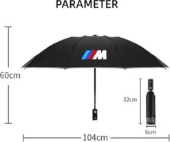Bmw Paraplu ///M Power Motorsport M Performance Zwart E46 E87 E88 E82 E81 E90 E91 E92 E93 E60 E61 E63 E 64 X1 X2 X3 X4 X5 X6 -Regenjassenwinkel 1200x999 1