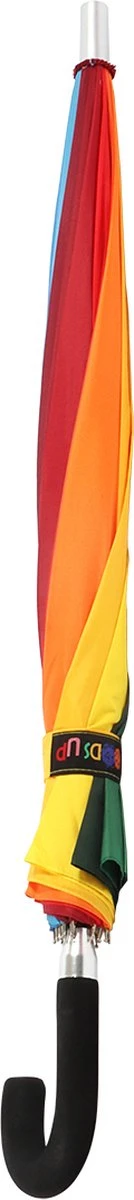 Biggdesign Moods Up Regenboog Paraplu - Windbestendig - Lichte Design - Voor Heren En Dames - Ø110 Cm 8 Biggdesign Moods Up Regenboog Paraplu - Windbestendig - Lichte Design - Voor Heren En Dames - Ø110 Cm - Afbeelding 6