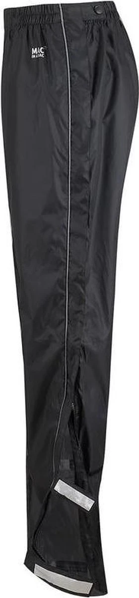 Mac In A Sac Full Zipper Regenbroek - Zwart - Maat XXXL 4 Mac In A Sac Full Zipper Regenbroek - Zwart - Maat XXXL - Afbeelding 2