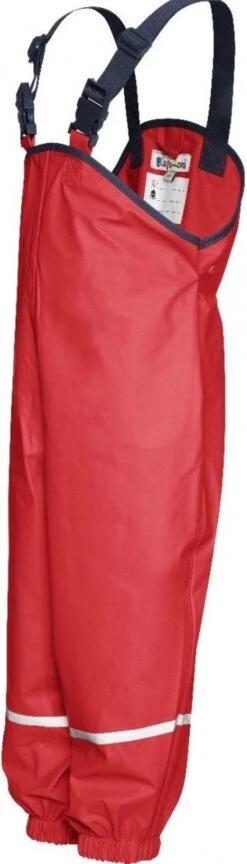 Playshoes Regenbroek Met Bretels Kinderen - Rood - Maat 116 -Regenjassenwinkel 343x1200 5