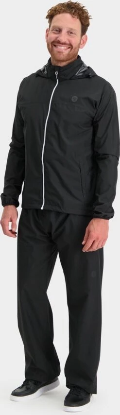 AGU GO Regenbroek Essential Unisex - Zwart - L - Dames & Heren - Waterdicht & Ademend 19 AGU GO Regenbroek Essential Unisex - Zwart - L - Dames & Heren - Waterdicht & Ademend -Regenjassenwinkel 347x1200 3