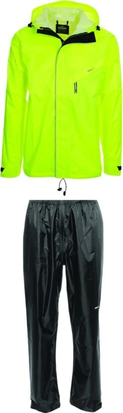 AGU Passat Regenpak Essential - Fluo Geel - XL - Dames & Heren - Waterdicht -Regenjassenwinkel 358x1200