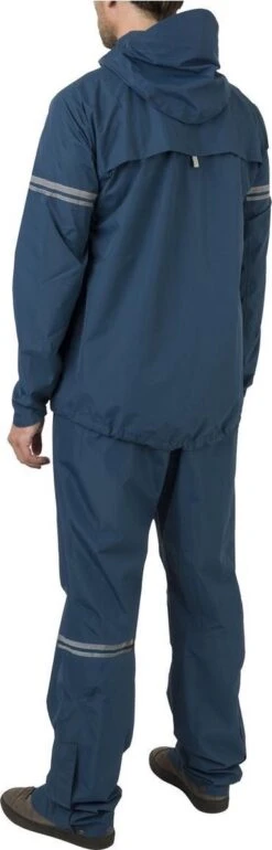 AGU Original Regenpak Essential - Blauw - XL - Dames & Heren - Waterdicht & Ademend -Regenjassenwinkel 385x1200 2