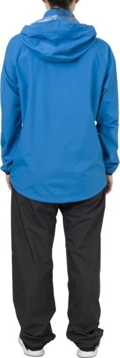 AGU GO Regenpak Essential Dames & Heren - Blauw - L - Waterdicht & Ademend -Regenjassenwinkel 404x1200