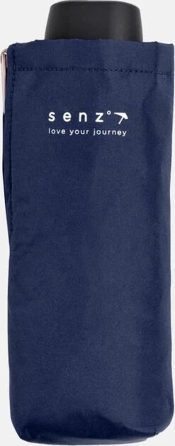 Senz Micro Opvouwbare Paraplu Midnight Blue -Regenjassenwinkel 472x1200