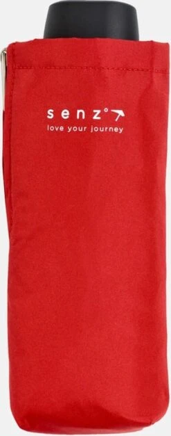 Senz Stormparaplu Opvouwbaar / Paraplu Inklapbaar - Micro - Rood -Regenjassenwinkel 473x1200