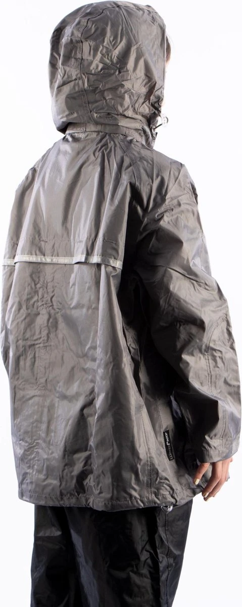 Ralka Regenpak - Junior - Grijs/Zwart - 176 10 Ralka Regenpak - Junior - Grijs/Zwart - 176 - Afbeelding 8