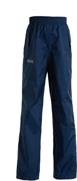 Regatta Regenbroek - Maat 164 - Unisex - Navy -Regenjassenwinkel 510x1200