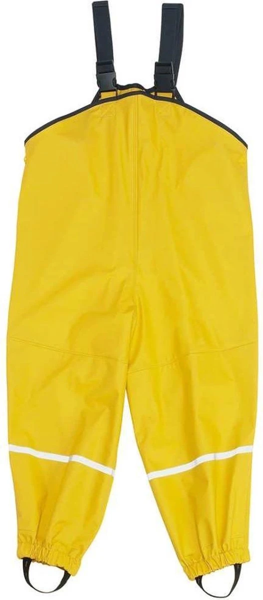 Playshoes Regenbroek Met Bretels Kinderen - Geel - Maat 104 9 Playshoes Regenbroek Met Bretels Kinderen - Geel - Maat 104 - Afbeelding 7