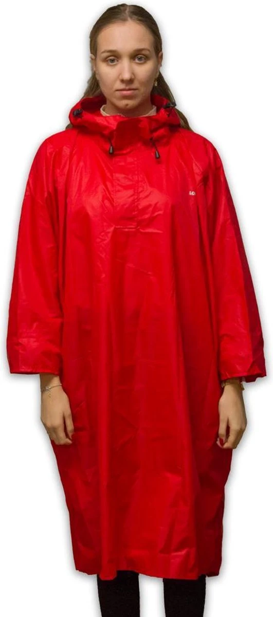LOWLAND OUTDOOR Wandelponcho - 100% Waterdicht (7.000mm) - Ademend (7.000g/M²) Lava Red - XL 3 LOWLAND OUTDOOR Wandelponcho - 100% Waterdicht (7.000mm) - Ademend (7.000g/M²) Lava Red - XL