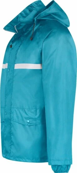 BJØRNSON Dusch Regenpak Dames & Heren - Waterdicht - Maat 3XL - Aqua Blauw 20 BJØRNSON Dusch Regenpak Dames & Heren - Waterdicht - Maat 3XL - Aqua Blauw -Regenjassenwinkel 532x1200 1