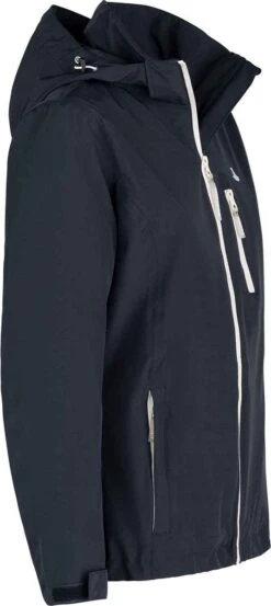 BJØRNSON Iduna Regenjas - Zomerjas - Dames - Waterdicht - Maat 52 - Donkerblauw -Regenjassenwinkel 536x1200