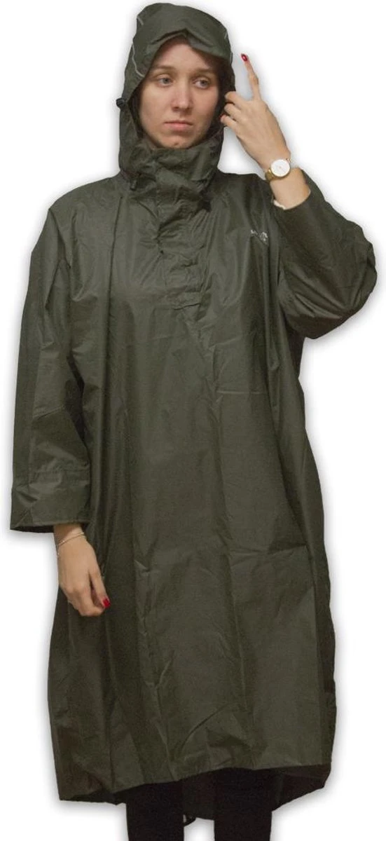 LOWLAND OUTDOOR® Wandelponcho - 100% Waterdicht (10.000mm) - Ademend (8.000g/M²) PFAS Vrij! Medium 3 LOWLAND OUTDOOR® Wandelponcho - 100% Waterdicht (10.000mm) - Ademend (8.000g/M²) PFAS Vrij! Medium
