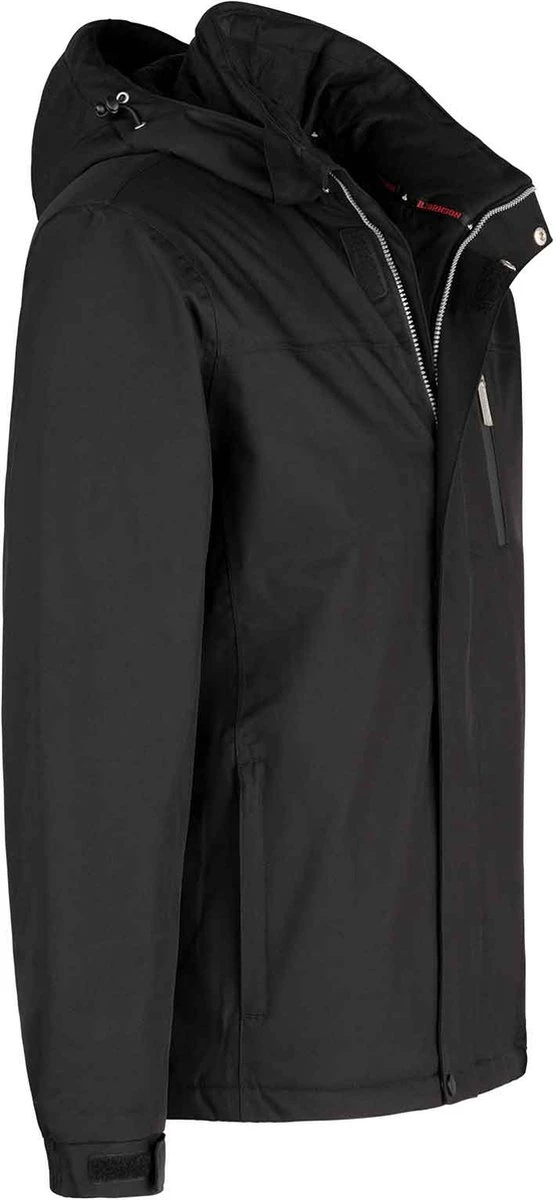 BJØRNSON Kick Regenjas / Winterjas Heren - Waterdicht - Maat L - Zwart 5 BJØRNSON Kick Regenjas / Winterjas Heren - Waterdicht - Maat L - Zwart - Afbeelding 3