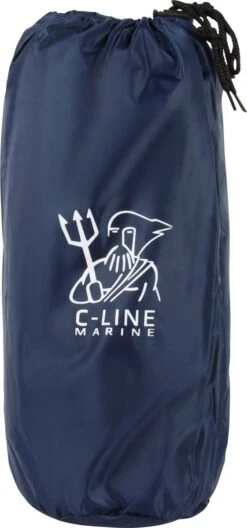 C-Line Poncho - Blauw - Reflecterend - Maat XXL/XXXL -Regenjassenwinkel 561x1200