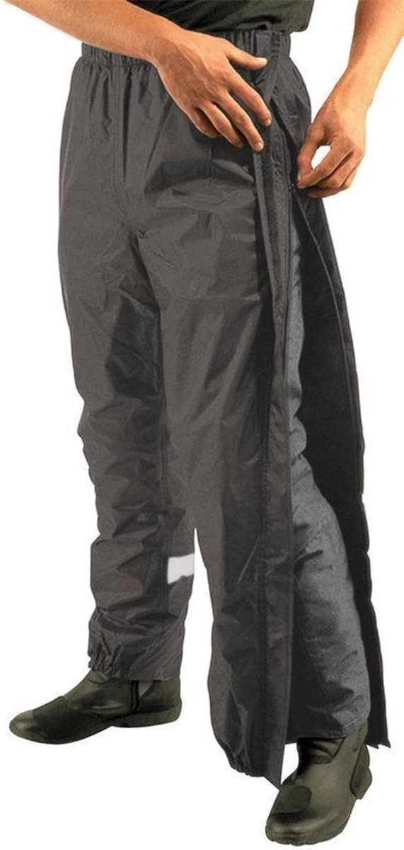 Mac In A Sac Full Zipper Regenbroek - Zwart - Maat L 2 Mac In A Sac Full Zipper Regenbroek - Zwart - Maat L