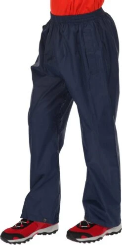 Regatta Regenbroek - Maat 164 - Unisex - Navy -Regenjassenwinkel 596x1200