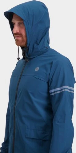 AGU Original Regenpak Essential - Blauw - XL - Dames & Heren - Waterdicht & Ademend -Regenjassenwinkel 597x1200