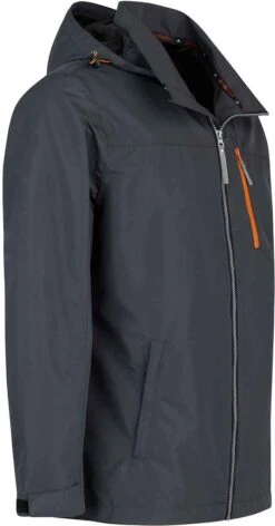 BJØRNSON Remco Regenjas / Zomerjas Zomer Heren - Waterdicht - Maat 3XL - Antra -Regenjassenwinkel 628x1200