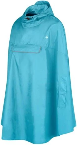 BJØRNSON Haps Regenponcho Fiets Dames & Heren - Fietsponcho - Aqua Blauw -Regenjassenwinkel 639x1200