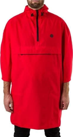 Agu Regen Poncho Grant Essential Rood One Size 12 Agu Regen Poncho Grant Essential Rood One Size -Regenjassenwinkel 644x1200