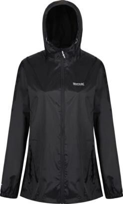 Regatta Pack-It II Regenjas - Maat 44 - Vrouwen - Zwart