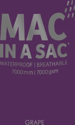 Mac In A Sac Regenjas - Volwassenen - Grape -Regenjassenwinkel 727x1200 1