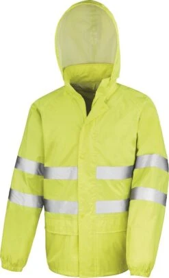 Merkloos REGENPAK - WATERPROOF - REGENJAS - REGENBROEK - REFLECTEREND - MAAT M -Regenjassenwinkel 732x1200