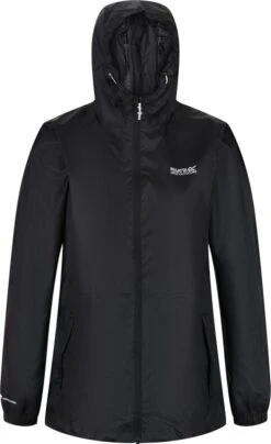 Regatta Pack-It II Regenjas - Maat 44 - Vrouwen - Zwart -Regenjassenwinkel 734x1200