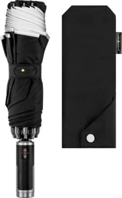 No Drip Umbrella® Stormparaplu - Opvouwbaar - Automatisch - Windproof Tot 100km/u - 108 Cm - Zwart -Regenjassenwinkel 740x1200