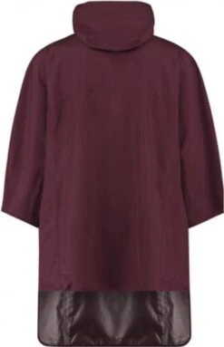 AGU Grant Regenponcho Essential Unisex - Bordeaux - One Size - Dames & Heren - Waterdicht & Ademend -Regenjassenwinkel 773x1200