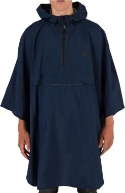 AGU Grant Regenponcho Essential Unisex - Navy Blauw - One Size - Dames & Heren - Waterdicht & Ademend -Regenjassenwinkel 774x1200 7
