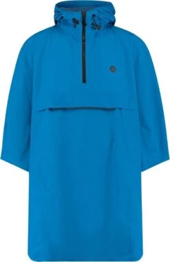 AGU Grant Regenponcho Essential Unisex - Blauw - One Size - Dames & Heren - Waterdicht & Ademend