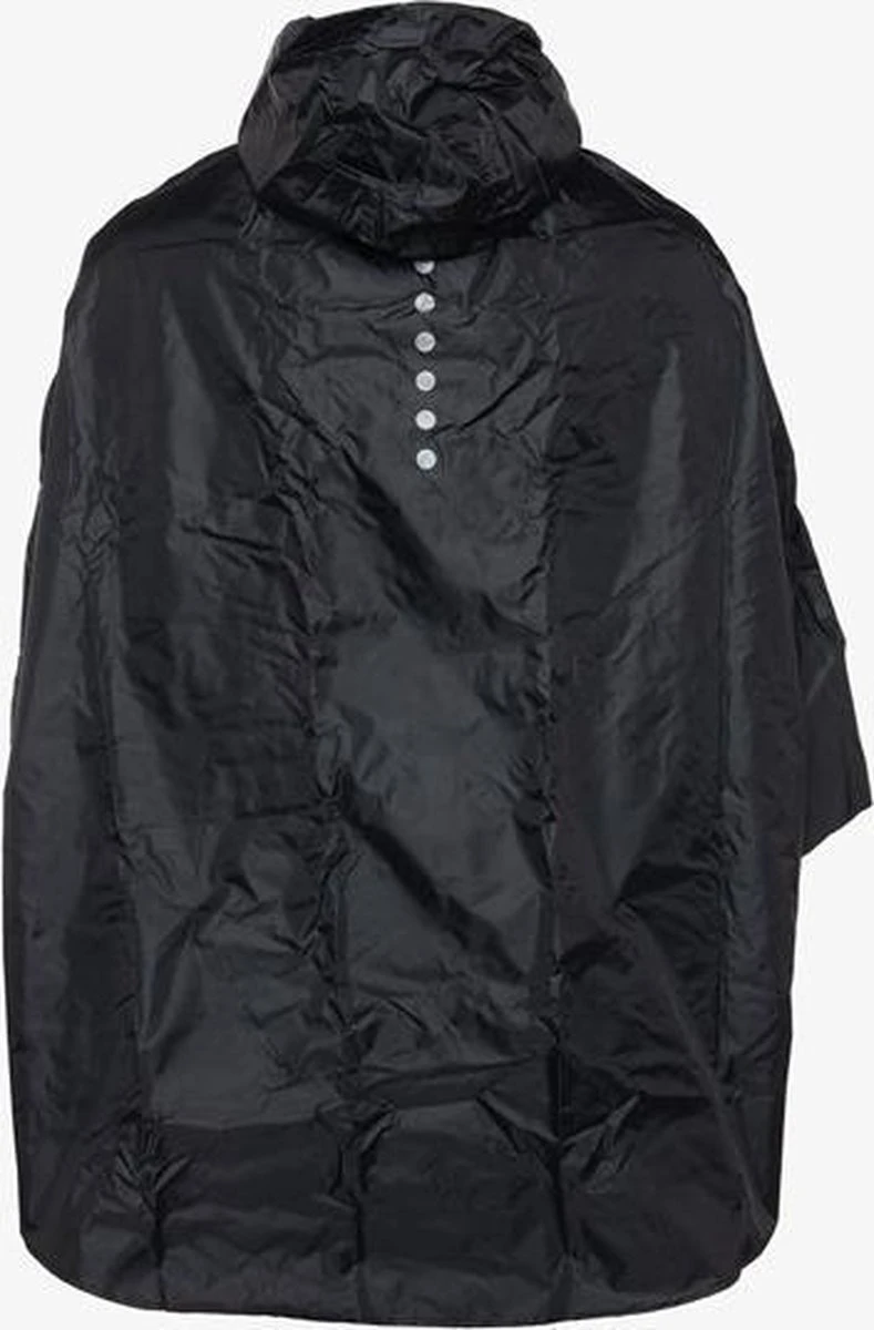 Mountain Peak Dames/heren Regenponcho - Zwart 9 Mountain Peak Dames/heren Regenponcho - Zwart - Afbeelding 7