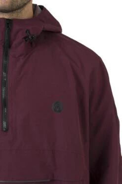 AGU Grant Regenponcho Essential Unisex - Bordeaux - One Size - Dames & Heren - Waterdicht & Ademend -Regenjassenwinkel 795x1200 19