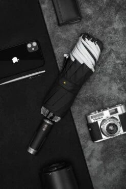 No Drip Umbrella® Stormparaplu - Opvouwbaar - Automatisch - Windproof Tot 100km/u - 108 Cm - Zwart -Regenjassenwinkel 800x1200