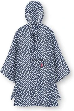 Reisenthel Mini Maxi Poncho Regenponcho - Opvouwbaar - Signature Navy Blauw -Regenjassenwinkel 804x1200 3