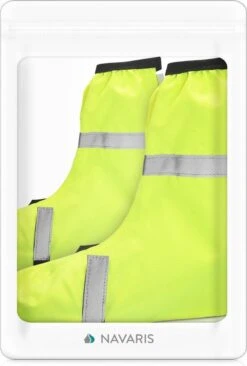 Navaris Overschoenen - 1 Paar Uniseks Schoenovertrekken - Waterdicht & Reflecterend - Beschermt Tegen Regen En Vuil - Verschillende Maten -Regenjassenwinkel 809x1200 1