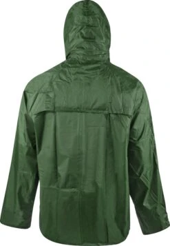 C-Line Regenpak Met Capuchon - Groen - Reflecterend - Nieuw Model - Volwassen Maat XXXXL -Regenjassenwinkel 830x1200 3