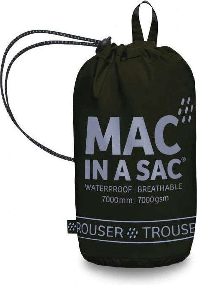Mac In A Sac Unisex Regenbroek - 100% Waterdicht (10.000mm) - Ademend (8.000gsm) En Winddicht - Maat Extra Large 6 Mac In A Sac Unisex Regenbroek - 100% Waterdicht (10.000mm) - Ademend (8.000gsm) En Winddicht - Maat Extra Large - Afbeelding 4