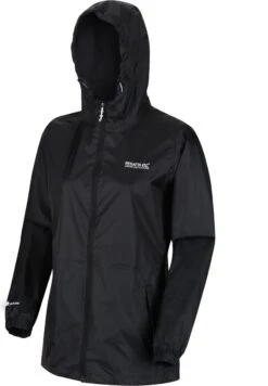 Regatta Pack-It II Regenjas - Maat 44 - Vrouwen - Zwart -Regenjassenwinkel 832x1200