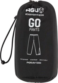 AGU GO Regenbroek Essential Unisex - Zwart - M - Dames & Heren - Waterdicht & Ademend -Regenjassenwinkel 841x1200 1