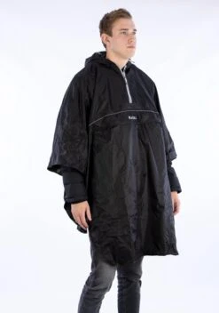 Ralka Poncho - Zwart - Volwassenen -Regenjassenwinkel 841x1200 4
