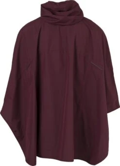 AGU Grant Regenponcho Essential Unisex - Bordeaux - One Size - Dames & Heren - Waterdicht & Ademend -Regenjassenwinkel 873x1200